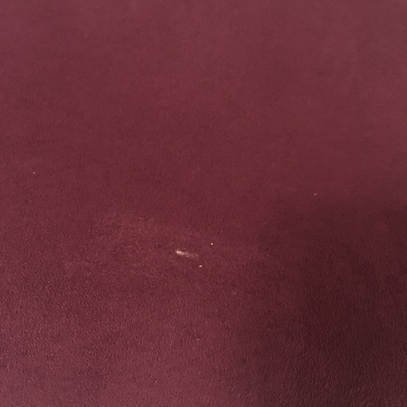 Saks Fifth Avenue Burgundy Tote Hand Bag / Purse - Picture 8 of 12